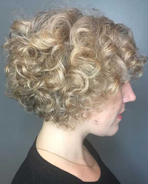 Hairstyles For Curly Hair Over 60