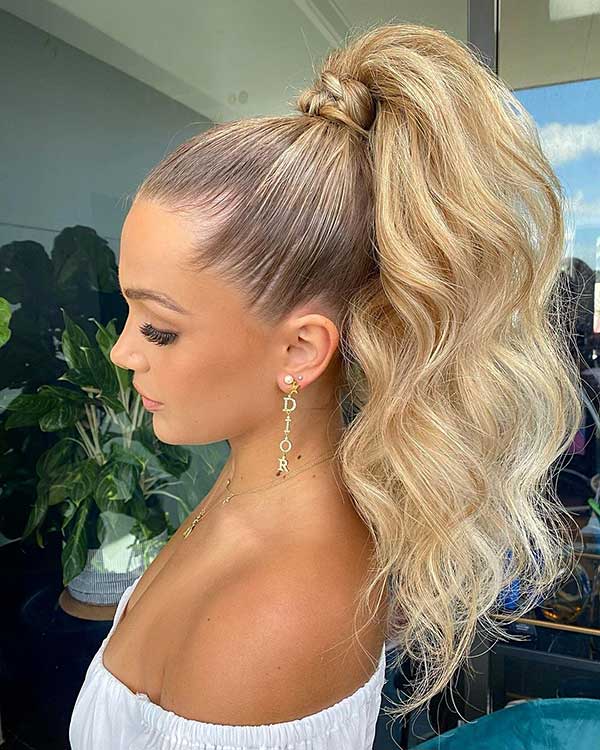 Cute Ponytails For Long Hair